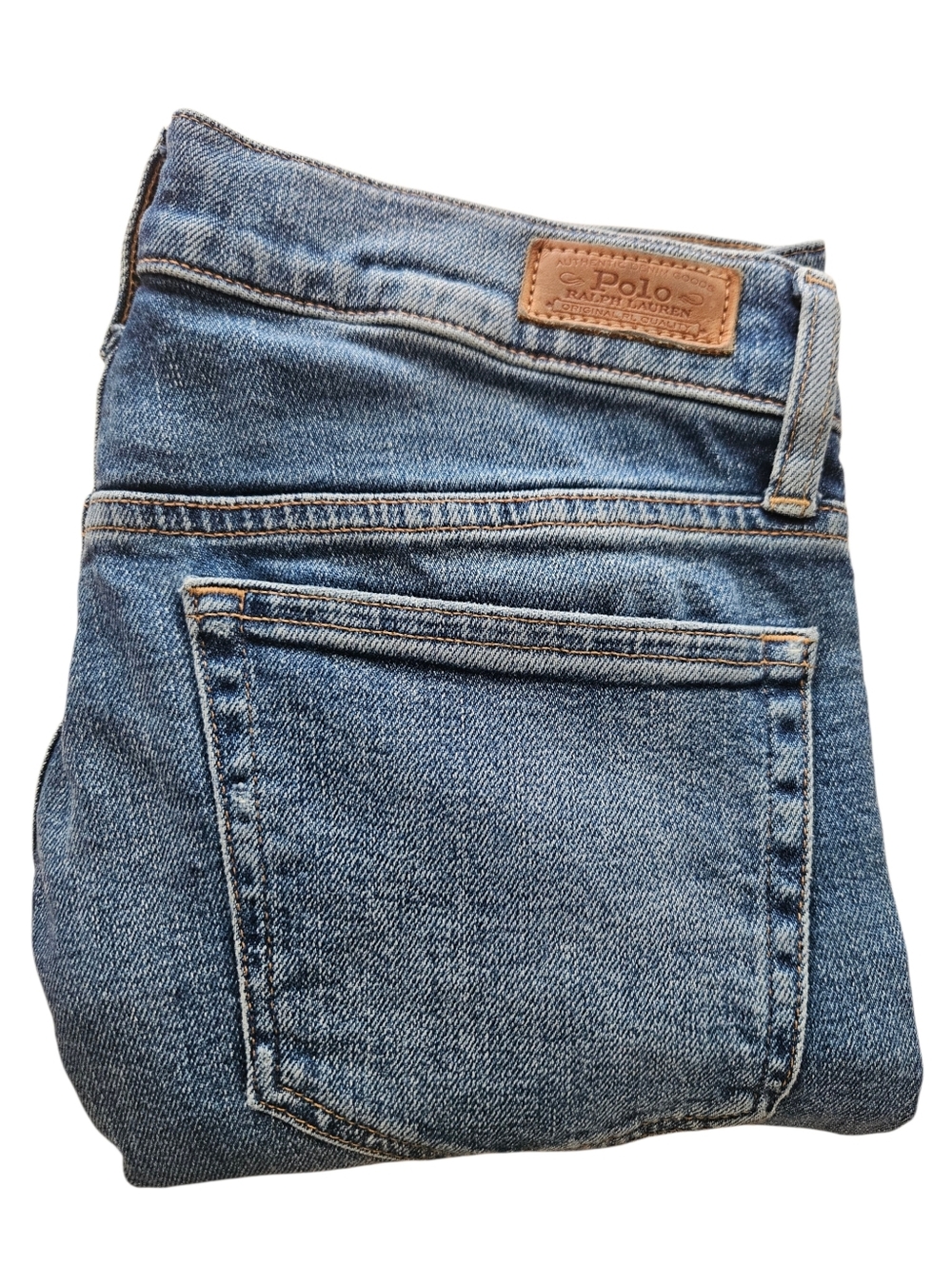 Polo Ralph Lauren Tompkins Mid Rise Skinny Jeans Raw Hem- 28 (Measures 29X27)
